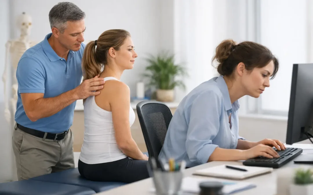 How Osteopathy Improves Desk Posture
